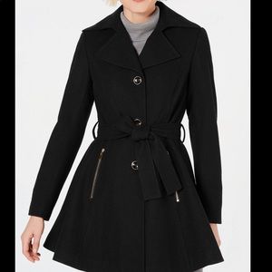 INC International Concept Skirted Walker Coat XS